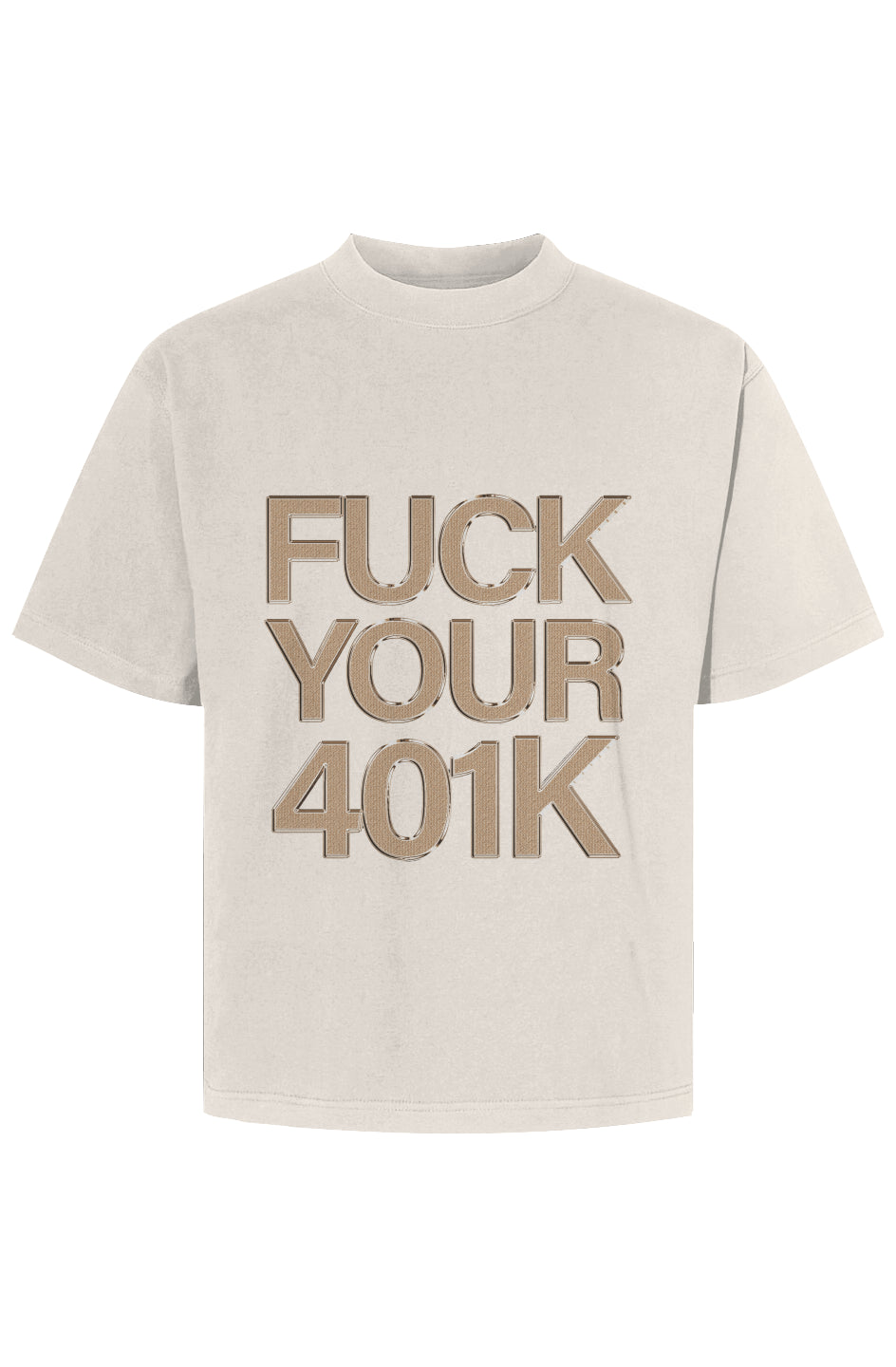 F401K MENS CROPPED MAX HEAVYWEIGHT TEE