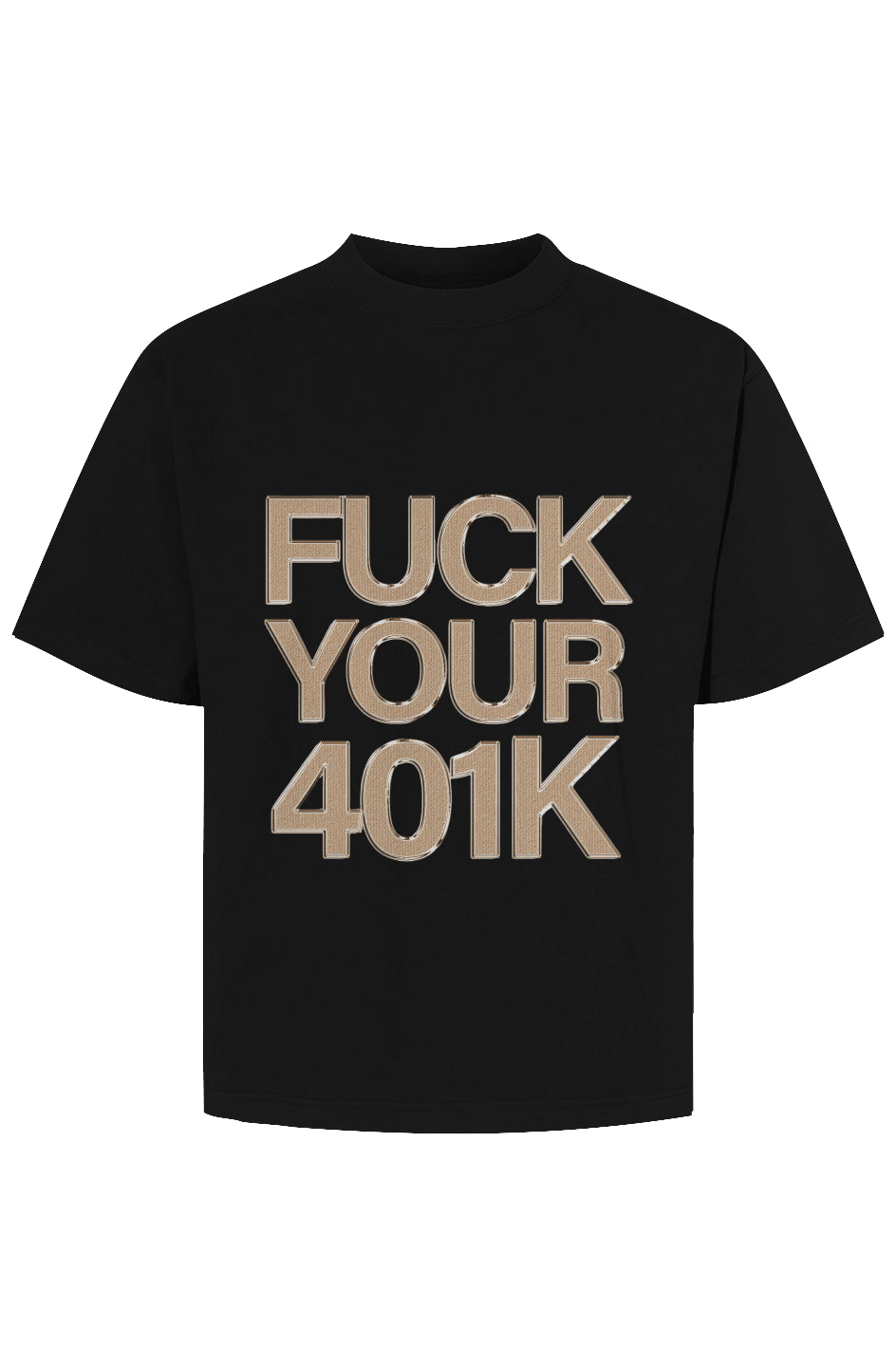 F401K MENS CROPPED MAX HEAVYWEIGHT TEE